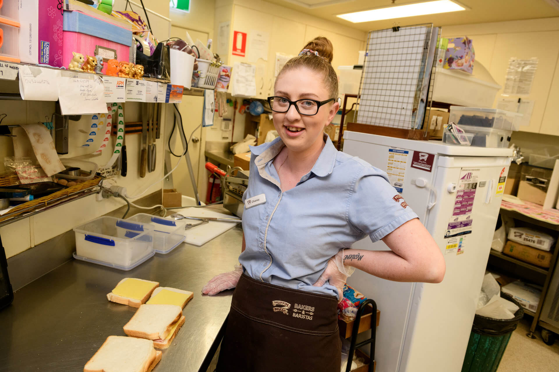 Chanay in the workplace